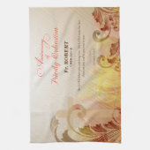 名前をカスタムする&年、第60期聖職者 キッチンタオル (縦)