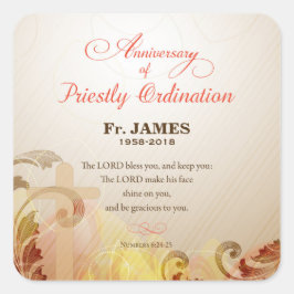 名前をカスタムする&年、第60期聖職者 スクエアシール