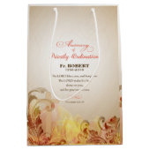 名前をカスタムする&年、第60期聖職者 ミディアムペーパーバッグ (正面)