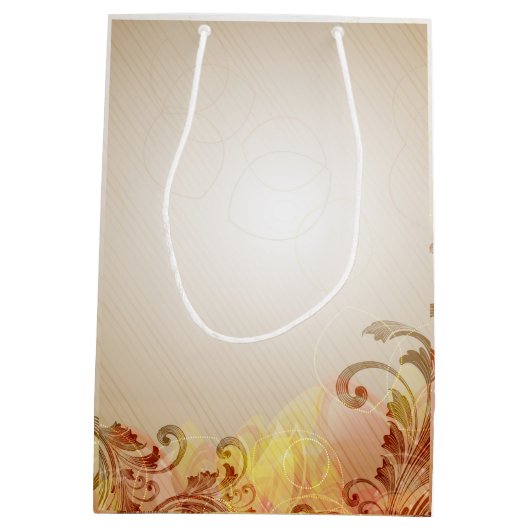 名前をカスタムする&年、第60期聖職者 ミディアムペーパーバッグ (裏面)