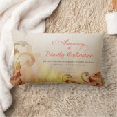 名前をカスタムする&年、第60期聖職者 ランバークッション (ブランケット)