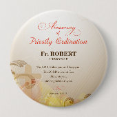 名前をカスタムする&年、第60期聖職者 缶バッジ (正面)