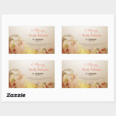 名前をカスタムする&年、第60期聖職者 長方形シール (シート)