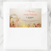 名前をカスタムする&年、第60期聖職者 長方形シール (バッグ)