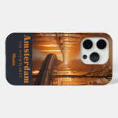 名前をカスタムする/文字アムステルダム Case-Mate iPhoneケース (裏面 (横))