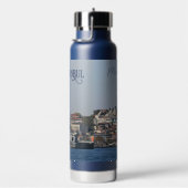名前をカスタムする&文字イスタンブール ウォーターボトル (右面)