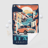 名前をカスタムする&文字イタリア ゴルフタオル (インサイチュ)