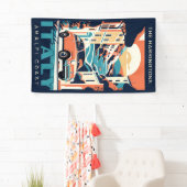 名前をカスタムする&文字イタリア 横断幕 (インサイチュ)