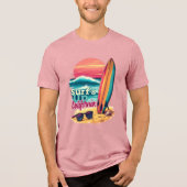 名前をカスタムする/文字カリフォルニアサーフィン トライブレンドＴシャツ (正面)