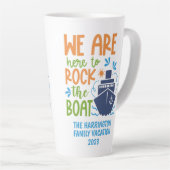 名前をカスタムする/文字クルーズ カフェラテマグ (右アングル)