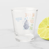 名前をカスタムする/文字クルーズ ショットグラス (裏面)