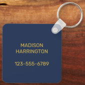 名前をカスタムする/文字ケープコッドマサチューセッツ キーホルダー (裏面)