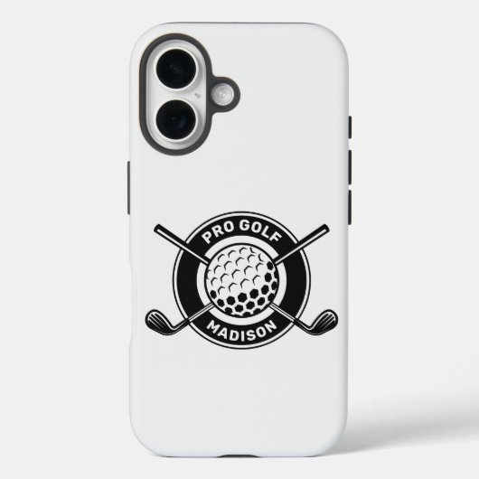 名前をカスタムする&文字ゴルフ Case-Mate iPhoneケース (裏面)