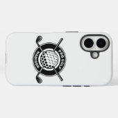 名前をカスタムする&文字ゴルフ Case-Mate iPhoneケース (裏面 (横))