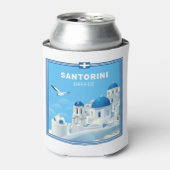 名前をカスタムする&文字サントリーニギリシャ 缶クーラー (缶正面)
