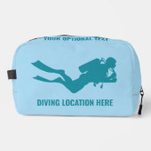 名前をカスタムする&文字スキューバダイビング ドップキット (正面)