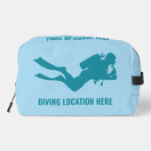名前をカスタムする&文字スキューバダイビング ドップキット (裏面)