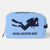 名前をカスタムする&文字スキューバダイビング ドップキット (裏面)