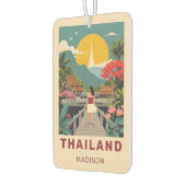 名前をカスタムする/文字タイ カーエアーフレッシュナー (左)