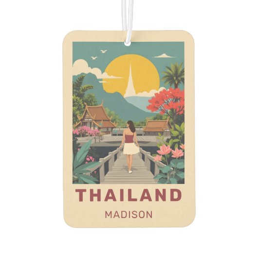 名前をカスタムする/文字タイ カーエアーフレッシュナー (裏面)