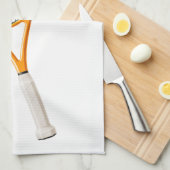 名前をカスタムする&文字テニス キッチンタオル (四つ折り)