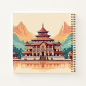 名前をカスタムする&文字ネパール ノートブック (裏面)