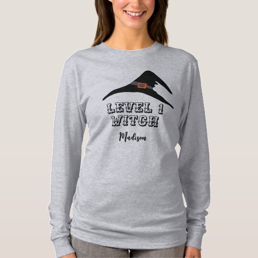 名前をカスタムする&文字ハロウィーン Tシャツ (正面)