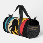 名前をカスタムする&文字ビッグフット ダッフルバッグ (右コーナー)