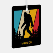 名前をカスタムする/文字ビッグフット メタルオーナメント (正面右)