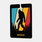 名前をカスタムする/文字ビッグフット メタルオーナメント (正面左)