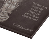 名前をカスタムする&文字ブッダ引用文 カッティングボード (角)