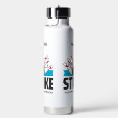 名前をカスタムする&文字ボーリングストライキ ウォーターボトル (右面)