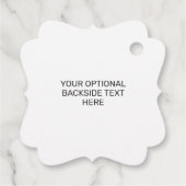 名前をカスタムする&文字ボーリングストライキ フェイバータグ (裏面)