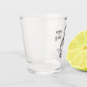 名前をカスタムする&文字ミュージカルクレフ、 音符記号注 ショットグラス (左)