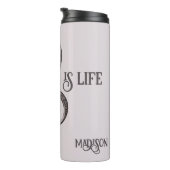 名前をカスタムする&文字ミュージカルクレフ、 音符記号注 タンブラー (回転右)