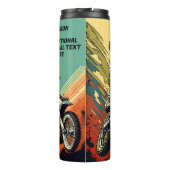 名前をカスタムする&文字モトクロス タンブラー (裏面)