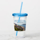 名前をカスタムする&文字モンテネグロ アクリルタンブラー (裏面)