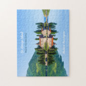 名前をカスタムする&文字モンテネグロ ジグソーパズル (縦)