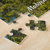 名前をカスタムする&文字モンテネグロ ジグソーパズル (側面)