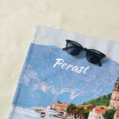 名前をカスタムする&文字モンテネグロ ビーチタオル (インサイチュ)