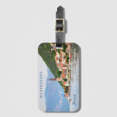 名前をカスタムする&文字モンテネグロ ラゲッジタグ (正面縦)