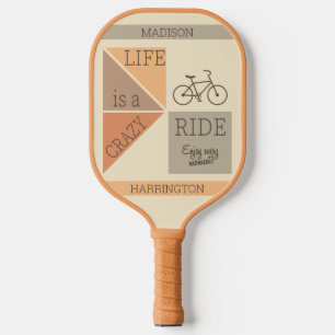 名前をカスタムする/文字ライフは乗熱狂するり ピックルボールラケット