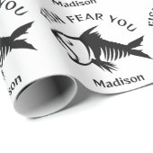 名前をカスタムする&文字魚 ラッピングペーパー (ロールコーナー)