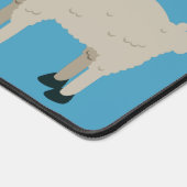 名前をカスタムする、文字、カラーラクールマス デスクマット (コーナー)