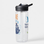 名前をカスタムする、文字&シークルーズ ウォーターボトル (左面)