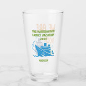 名前をカスタムする、文字&シークルーズ タンブラーグラス (裏面)