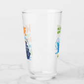 名前をカスタムする、文字&シークルーズ タンブラーグラス (左)