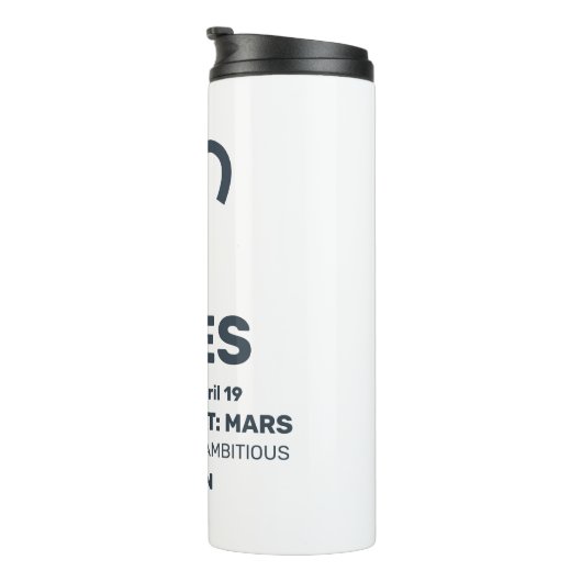 名前をカスタムする/文字〔占星術の〕十二宮図の署名 タンブラー (回転右)