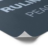 名前をカスタムする/文字〔占星術の〕十二宮図サインリブラ ポスター (角)