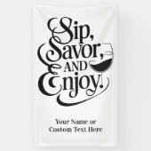 名前をカスタムする/文字sip、サバー楽しむ、 横断幕 (縦)